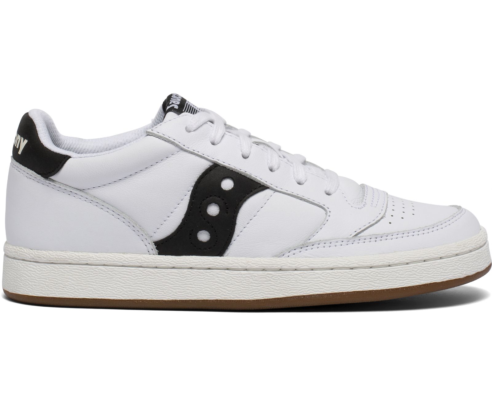 Women's Saucony Jazz Court Originals White / Black | Singapore 042HAPK